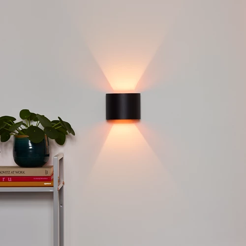 Lucide XIO - Wall light - LED Dim. - G9 - 1x3,5W 2700K - Adjustable beam angle - Black - atmosphere 1